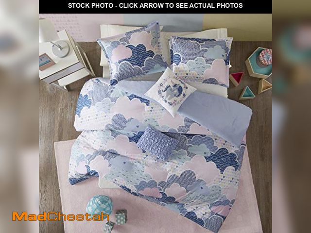 Lot 74-12367871 - Urban Habitat Kids Duvet Set Vibrant Fun and Playful Print All Season Comforter Cover Matching Shams...