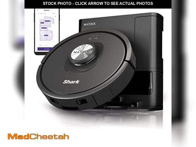 Lot 74-12141714 - Shark Matrix Robotic Vacuum, One Size, Black - UNUSED