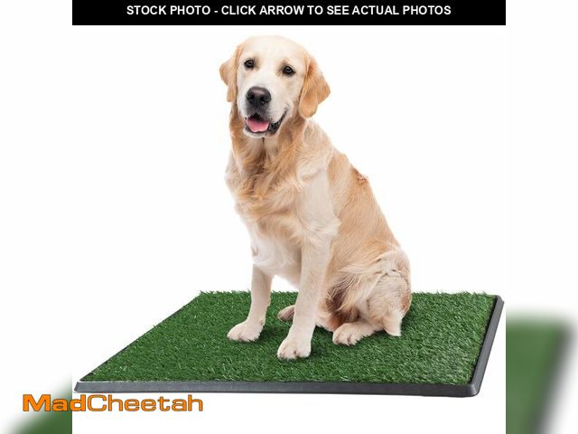 Lot 74-13052403 - Artificial Grass Puppy Pee Pad for Dogs and Small Pets - 20x30 Inch, Reusable 3-Layer Turf Pads for ...