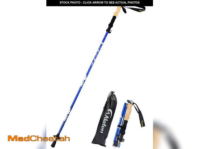 Lot 74-12302893 - A ALAFEN Lightweight Collapsible Trekking Pole - 7075 Aluminum Adjustable Walking Stick for Hiking &...