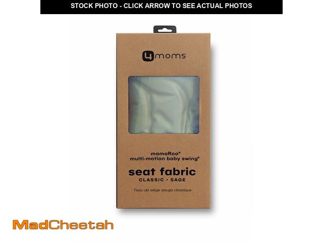 Lot 74-12599768 - 4moms Extra Seat Fabric, MamaRoo Baby Swing, Model 1046, Sage Limited Edition - UNUSED