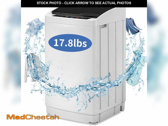 Lot 74-13640444 - Ktaxon 17.8lbs Portable Fully Automatic Washing Machine W/ Drain Pump - UNUSED