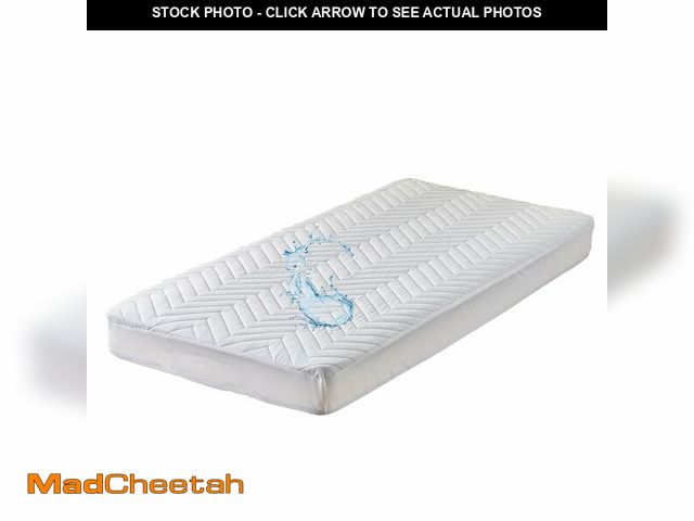 Lot 74-12702524 - Kingnex Quilted Waterproof RV Bunk Mattress Protector Pad for 30 x 75 Narrow Twin Bed Cot Size Fitte...
