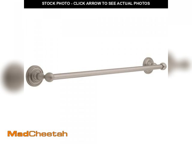 Lot 74-12483963 - Delta Greenwich 24 in. Towel Bar in SpotShield Brushed Nickel - UNUSED