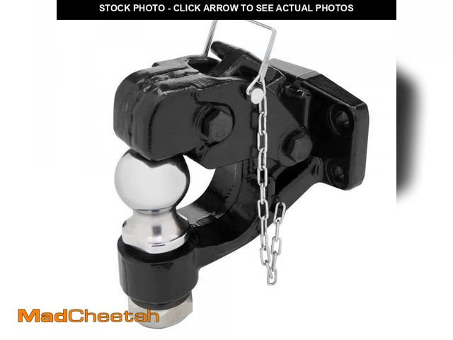 Lot 74-12517576 - TowSmart Pintle Hook with 2-5/16 in. Hitch Ball, Bolt-on, 16,000 lb. capacity - USED