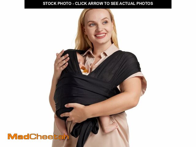 Lot 74-12975441 - Momcozy Adjustable Buckle Baby Wrap Carrier Cooling Air-Mesh, Easy to Wear Baby Carrier Sling, Baby ...