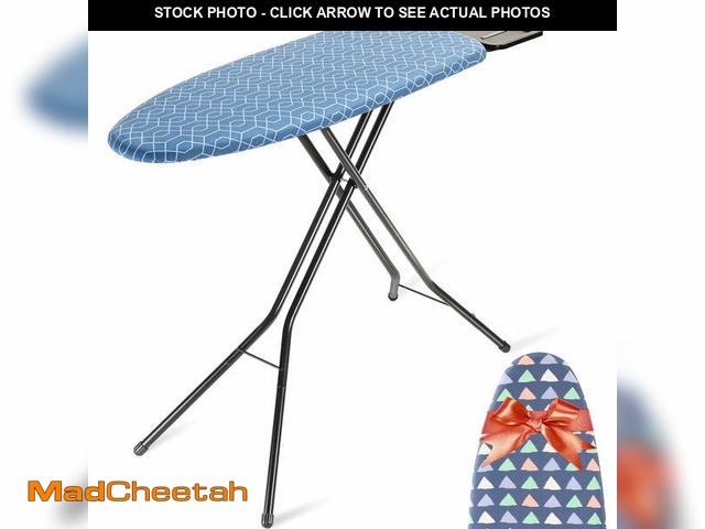 Lot 74-12550343 - Kingrack Ironing Board,Iron Stand with Iron Rest, 7 Levels Adjustable Height,36"x13" - UNUSED