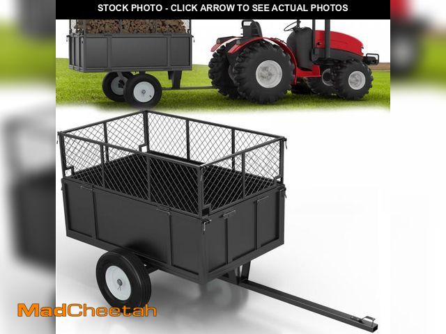 Lot 74-12164515 - Heavy Duty 750Ã¢â¬Â¯Lbs Utility Trailer Ã¢â¬â 17Ã¢â¬Â¯CuÃ¢â¬Â¯Ft ATV Dump Trailer with Removab...
