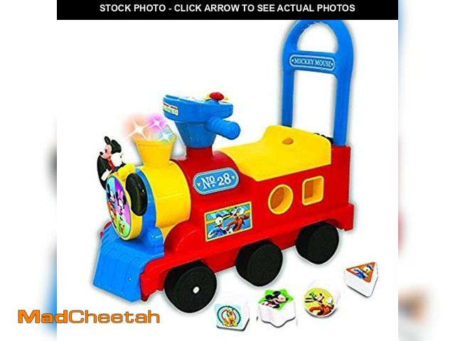 Lot 74-12632923 - Disney Mickey Mouse Play n' Sort Activity Train Red for 12 Months to 36 Months - UNUSED