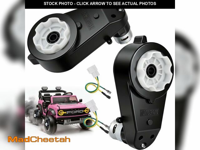 Lot 74-14263575 - 24V Motor Gearbox Replacement for Ride On Toys 2 PCS RS555 High Speed 40000RPM Upgrade Kit Powered W...