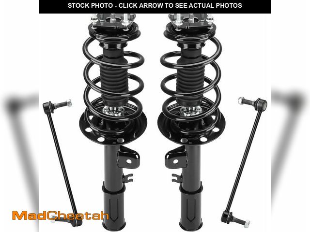 Lot 74-13072864 - Front Strut Assembly &amp; Sway Bar Links for 2011-2013 Ford Explorer FWD, Shock Absorbers Replace 1...