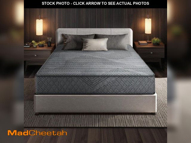 Lot 74-14278744 - Babo Care Cooling Innerspring Queen Medium Memory Foam 10 in. Bed-in-a-Box Mattress - UNUSED