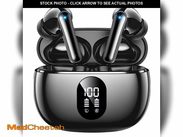 Lot 74-12445024 - ZZU Wireless Earbuds, Bluetooth Ear Buds with Big Bass Stereo Sound, 48 Hours Playtime, Lightweight ...