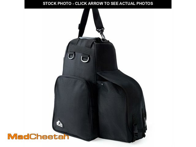 Lot 74-14147319 - FitsT4 Sports Equestrian Boot Bag Comfort Grip Multi-Functional Horse Riding Gear Pack for Helmet Ho...