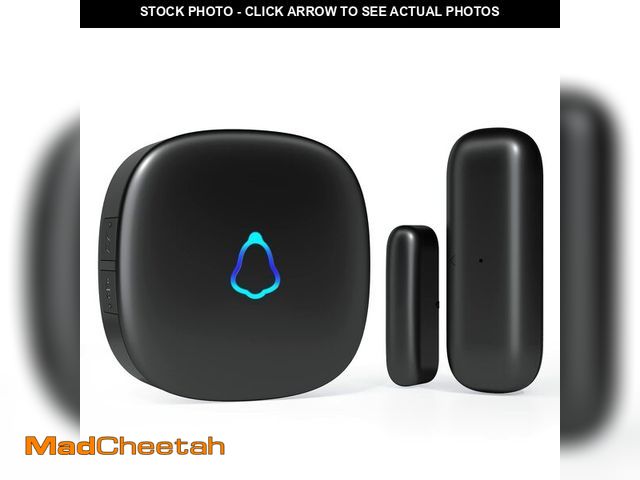 Lot 74-14146665 - Door Chime, METAK Wireless Door Open Contact Sensor Alarm with 500 FT Range, 58 Chimes and 5 Volume ...