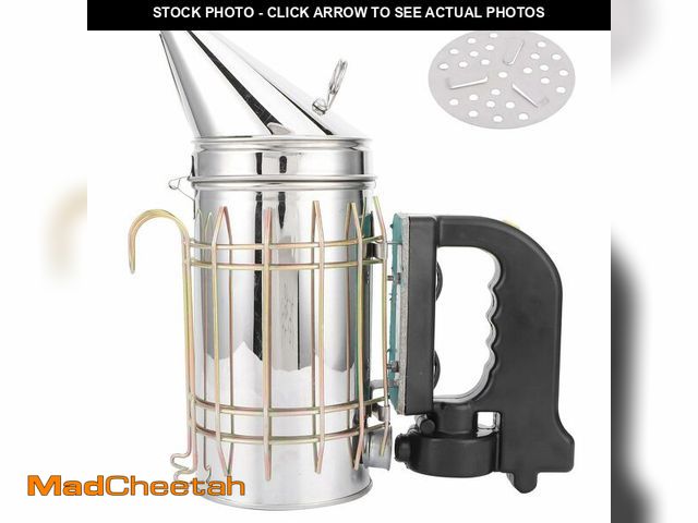 Lot 74-14268852 - Joyzan Beehive Smoker, Stainless Steel Electric Beekeeping Tools Handle Bee Keeping Set Hive Beekeep...