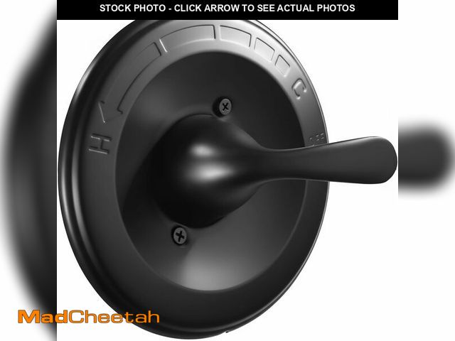 Lot 74-13719670 - Shower Trim Kit Replacement for Delta 13/14 Series Valves (R10000-UNBX/UNBXHF/UNWS/UNWSHF), Matte Bl...