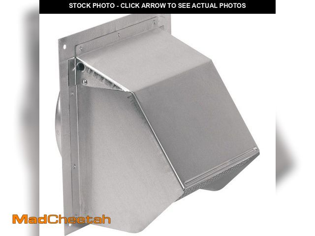 Lot 74-12682752 - Broan-NuTone 6 in. Round Duct Aluminum Wall Cap - UNUSED