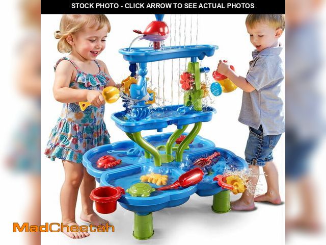 Lot 74-14588304 - Dinosaur Planet Kids Sand Water Table 4-Tier Sand And Water Play Table Toys For Toddlers Kids, Activ...