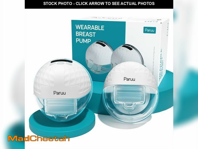 Lot 74-12704580 - Paruu P10 Hands Free Breast Pump Wearable, 338mmHg Strong Suction, Low Noise, 4 Modes &amp; 9 Levels...