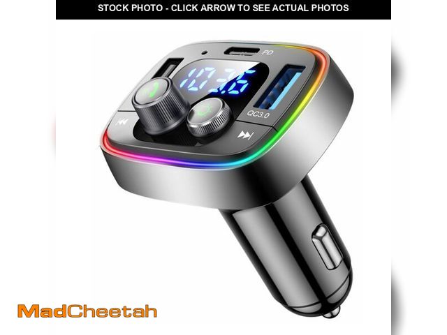 Lot 74-14428639 - LIHAN Bluetooth Car Adapter 5.4, FM Transmitter, 48W PD/QC Charger - UNUSED