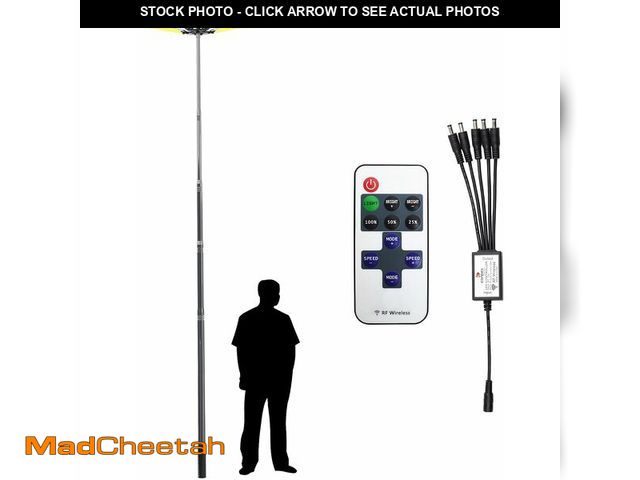 Lot 74-14067169 - CONPEX Altra LED Telescoping Camping Lights, Portable Led Outdoor Camp Lighting with Remote &amp; Ma...