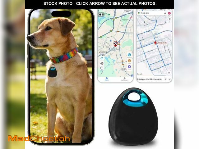 Lot 74-14267738 - GPS Tracker for Dogs &amp; Cats Ã¢â¬â Waterproof, Lightweight, Mini Real-Time Pet Locator with 1-...