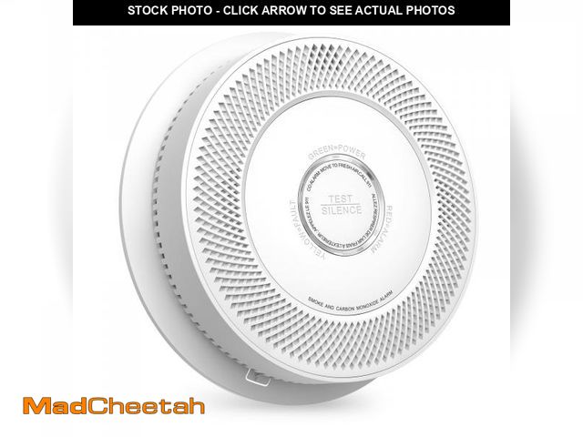 Lot 74-11551787 - Jemay Smoke Detector Carbon Monoxide Detector Combo 10 Year Battery, Smoke and Carbon Monoxide Detec...