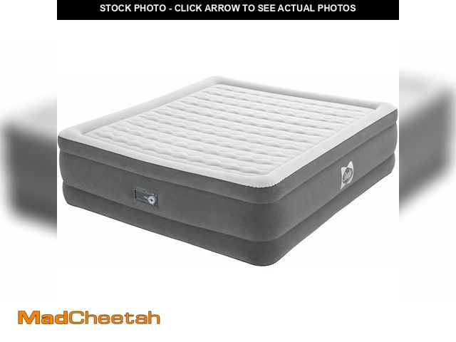 Lot 74-13710473 - Sealy Tritech Air Mattress King Built-in AC Pump 80" x 76" x 22" - UNUSED