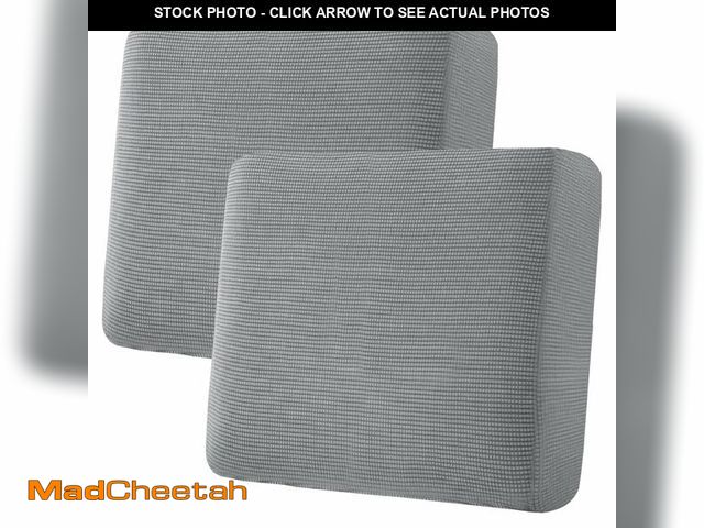 Lot 74-12712542 - H.VERSAILTEX Super Stretch Individual Seat Sofa Covers Slipcover Sets Thick Jacquard Textured Twill ...