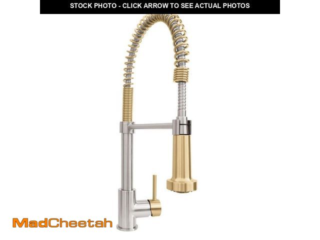 Lot 74-14277975 - ZLINE Kitchen and Bath Autograph Edition 20.5 in. Apollo Pull Down Spring Single Handle Kitchen Fauc...