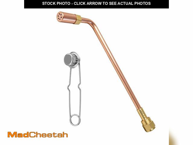 Lot 74-14298607 - JZWELD 4-MFA-1 Acetylene Rosebud Torch Tip with Flint Striker, #4 Oxygen Acetylene MFA-1 Heating Rep...