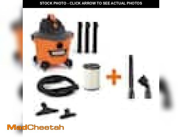 Lot 74-12365458 - RIDGID 9 Gal. 4.25 Peak HP NXT Shop Vacuum Wet Dry Vac - UNUSED