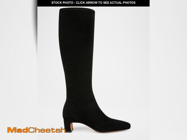 Lot 74-12150062 - Vince Saira High Shaft Boots Women's Boots Black Suede : 6 M - UNUSED