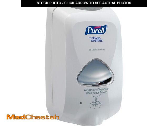 Lot 74-14074344 - PURELL TFX Touch Free Dispenser, 1,200 Ml, 6.5 X 4.5 X 10.58, Dove Gray - UNUSED