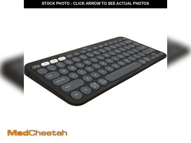 Lot 74-14269586 - Logitech Pebble Keys 2 K380s, Multi-Device Bluetooth Wireless Keyboard with Customizable Shortcuts, ...