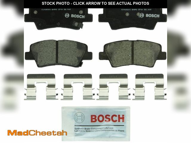 Lot 74-13948119 - BOSCH BC1594 QuietCast Premium Ceramic Disc Brake Pad Set - Compatible with Select Hyundai Elantra G...