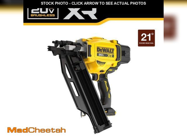 Lot 74-13678512 - DEWALT 20-Volt 21ÃâÃÂ° Cordless Framing Nailer (Tool-Only) - USED