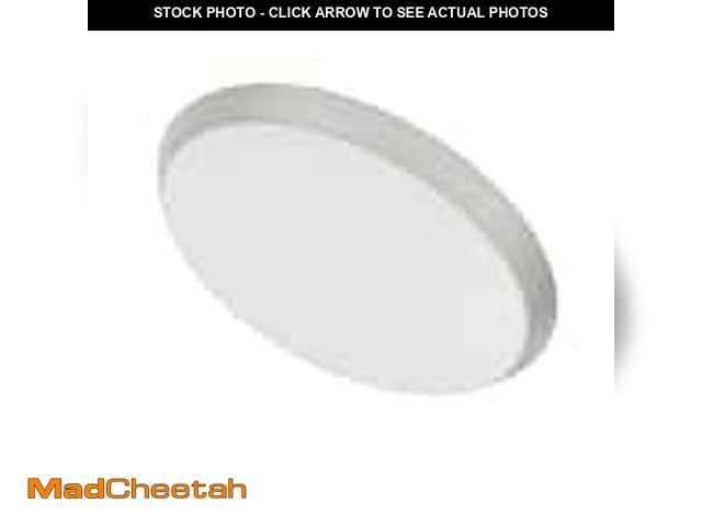 Lot 74-12552122 - 11 in. Brushed Nickel Motion Sensor Integrated LED Dimmable Selectable CCT Flush Mount Indoor Ceilin...