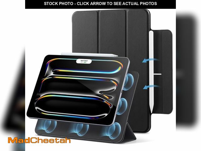 Lot 74-14333685 - ESR Case for iPad Pro 11 Inch (M5/M4) 2025/2024, Strong Magnetic Attachment, Slim Trifold Stand Case...