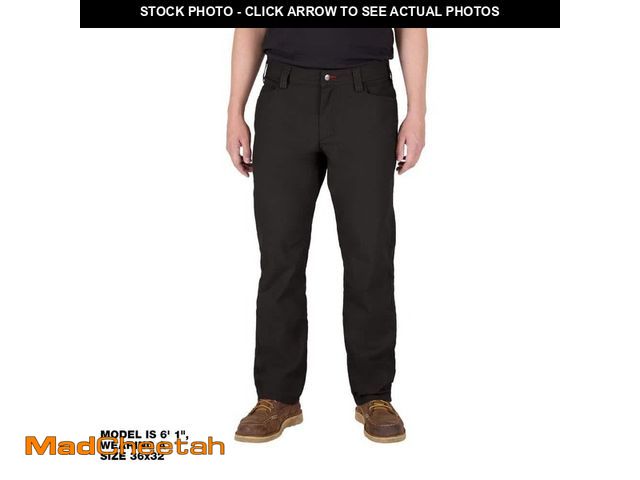 Lot 74-13692237 - *DIRTY* Milwaukee Men's 34 in. x 32 in. Black Cotton/Polyester Work Pants with 7 Pockets *DIRTY*  - ...