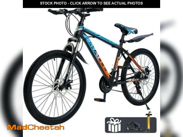 Lot 74-12270965 - ARTUDATECH 29 Inch Mountain Bike for Adult  21-Speed Dual Suspension High-Carbon Steel MTB Bicycle  ...