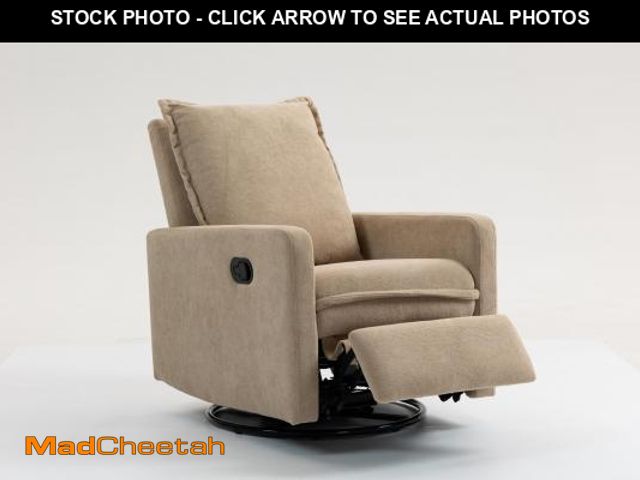 Lot 74-12105454 - Short Plush Manual Button Armchair Sofa - UNUSED