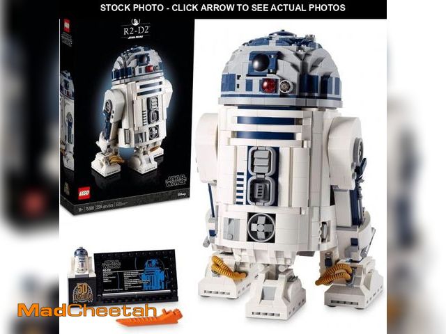 Lot 74-12102835 - LEGO Star Wars R2-D2 Building Set - Collectible Toy for Adults, Ages 18+ - Display for Room or Offic...