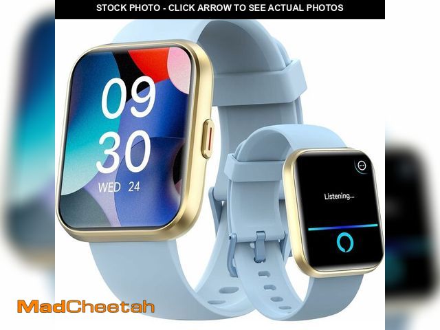 Lot 74-12677595 - Smart Watches for Men Android &amp; iPhone, 1.8" Alexa Built-in Smartwatches Fitness Tracker Watch w...