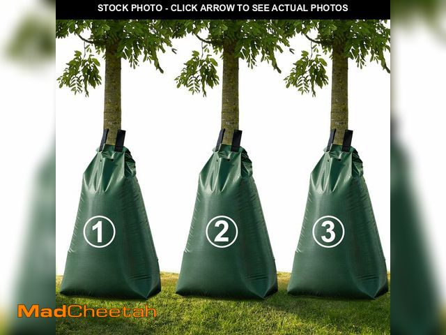 Lot 74-14263474 - 20 Gallon Tree Water Bags, Slow Release Watering Bag System - Gator Style Ring for New Trees,Treegat...