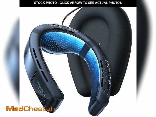 Lot 74-12460230 - TORRAS 2025 Top Al Neck Fan Air Conditioner Coolify Cyber, Portable Personal Neck Fans that Blow Col...