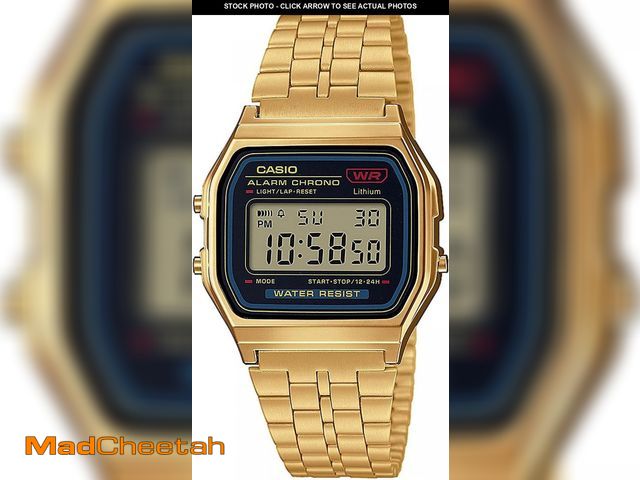 Lot 74-12324695 - Casio Standard Digital Quartz Watch A159WGEA-1 - UNUSED