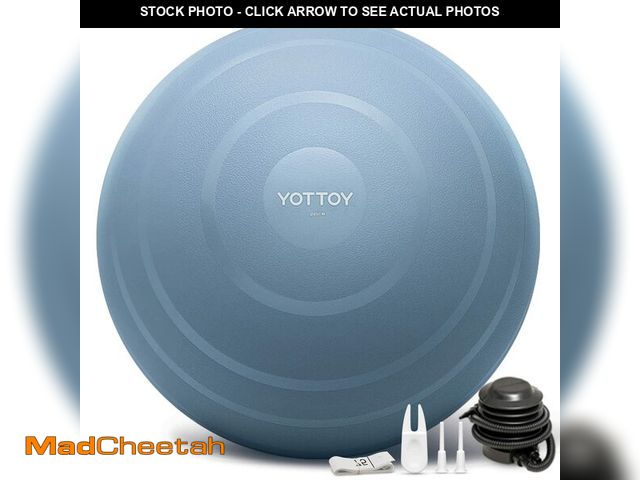 Lot 74-13550667 - YOTTOY Anti-Burst Exercise Ball for Working Out, Yoga Ball for Pregnancy,Extra Thick Workout for Phy...