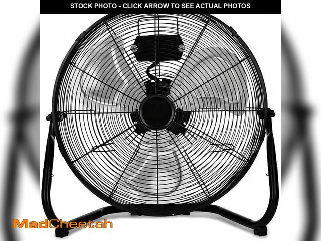 Lot 74-14558856 - Edendirect 18 in. 3-Speed High Velocity Heavy Duty Metal Industrial Floor Fans Oscillating Quiet for...